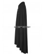 Punk Rave Black Gothic Uniform Long Cloak for Men