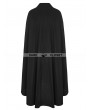 Punk Rave Black Gothic Uniform Long Cloak for Men