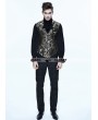 Devil Fashion Gothic Vintage Pattern Waistcoat for Men