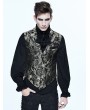 Devil Fashion Gothic Vintage Pattern Waistcoat for Men