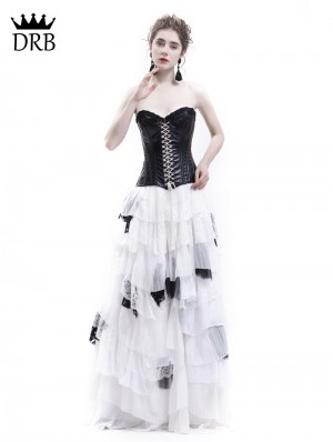 goth graduation dress