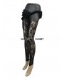 Eva Lady Black Gothic Rose Pattern Lace Legging for Women