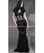 Eva Lady Black Sexy Gothic Lace Corset Top