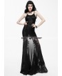 Eva Lady Black Sexy Gothic Goddess Mermaid Dress