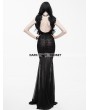 Eva Lady Black Sexy Gothic Goddess Mermaid Dress