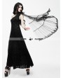 Eva Lady Black Gothic Goddess One-Shoulder Dress