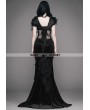 Eva Lady Romantic Gothic Flower Fishtail Skirt
