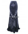 Eva Lady Romantic Gothic Flower Fishtail Skirt