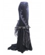 Eva Lady Romantic Gothic Flower Fishtail Skirt