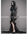 Eva Lady Black Vintage Gothic Elegant Fishtail Skirt