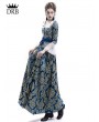 Rose Blooming Victorian Civil War Queen Ball Gown Dress