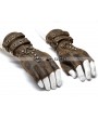 Punk Rave Coffee Steampunk Gloves for Men