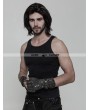 Punk Rave Grey Steampunk Gloves for Men