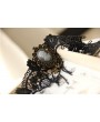 Handmade Black Lace Chain Gothic Victorian Necklace