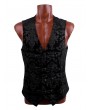 Punk Rave Gothic Vintage Palace Printed Vest for Men