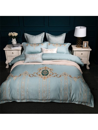 Vintage Palace Embroidery Comforter Set 
