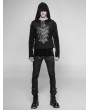 Punk Rave Black Gothic Punk Chest Protector Vest Top for Men