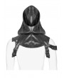 Punk Rave Black Gothic Punk Hooded Accessory for Men