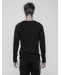 Punk Rave Black Gothic Punk Men's Long Sleeve T-shirt