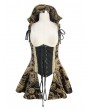 Devil Fashion Vintage Gothic Victorian Vest for Women