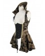 Devil Fashion Vintage Gothic Victorian Vest for Women