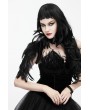 Eva Lady Black Gothic Feather Collar