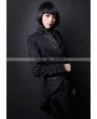 Pentagramme Black High-Low Gothic Jacket for Women