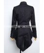 Pentagramme Black High-Low Gothic Jacket for Women