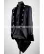 Pentagramme Black Pattern Double Breasted Tuxedo Style Gothic Jacket for Men