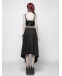 Punk Rave Black Gothic Punk Daily Half Skirt Accessories