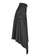 Punk Rave Black Gothic Punk Daily Half Skirt Accessories