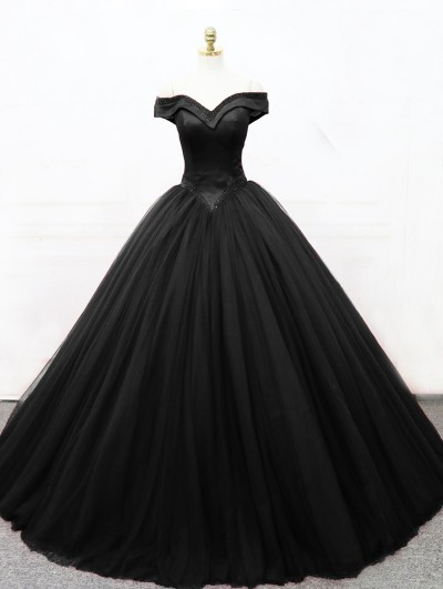 black princess dress