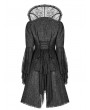 Punk Rave Black Retro Masquerade Gothic Coat for Women