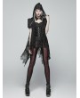 Punk Rave Black Gothic Daily Lace Vest for Women