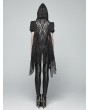 Punk Rave Black Gothic Daily Lace Vest for Women