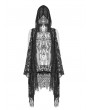 Punk Rave Black Gothic Daily Lace Vest for Women