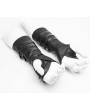 Punk Rave Black Gothic Punk Metal Gloves for Men