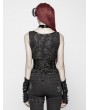 Punk Rave Black Gothic Punk PU Girdle for Women