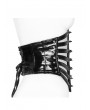 Punk Rave Black Gothic Punk PU Girdle for Women