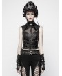 Punk Rave Black Gothic Punk Spine Shaped Harness