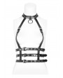 Punk Rave Black Gothic Punk Spine Shaped Harness