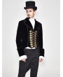 Devil Fashion Black Vintage Gothic Stage Performance Party Tail Coat for Men