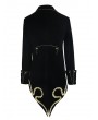 Devil Fashion Black Vintage Gothic Stage Performance Party Tail Coat for Men