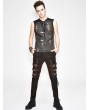 Devil Fashion Gothic Hole Sleeveless T-Shirt for Men