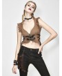 Devil Fashion Do Old Steampunk Sexy Top for Women