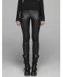 Punk Rave Black Gothic Punk Chain Legging Trousers for Women