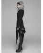 Punk Rave Dark Gothic Punk Asymmetric Kimono for Women