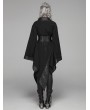 Punk Rave Dark Gothic Punk Asymmetric Kimono for Women