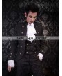 Pentagramme Black Pattern Short Gothic Jacket for Men