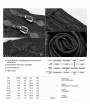 Punk Rave Black Retro Gothic Floral Long Overskirt for Men